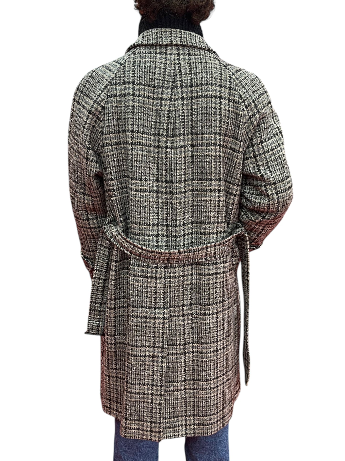 Cappotto a quadri Vintage