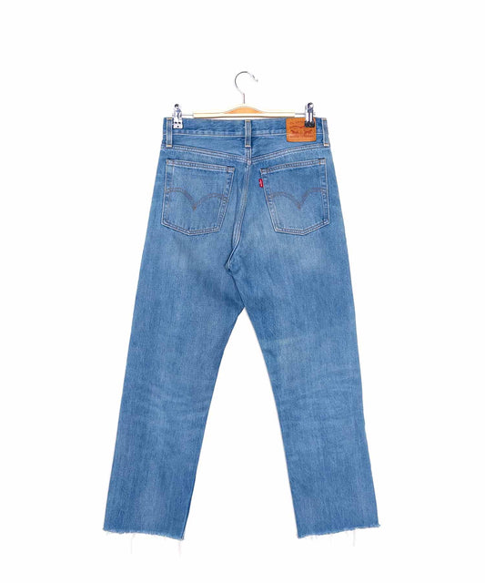 Jeans Levi's Wedgie Straight W27-Levi's-fronte.jpg; Jeans Levi's Wedgie Straight W27-Levi's-retro.jpg