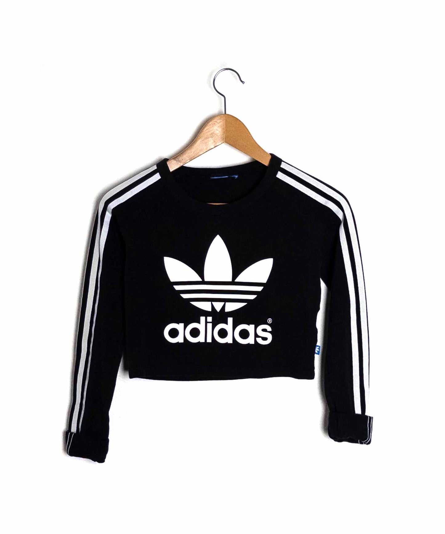 Crop Top a manica lunga Adidas-Adidas-fronte.jpg; Crop Top a manica lunga Adidas-Adidas-retro.jpg