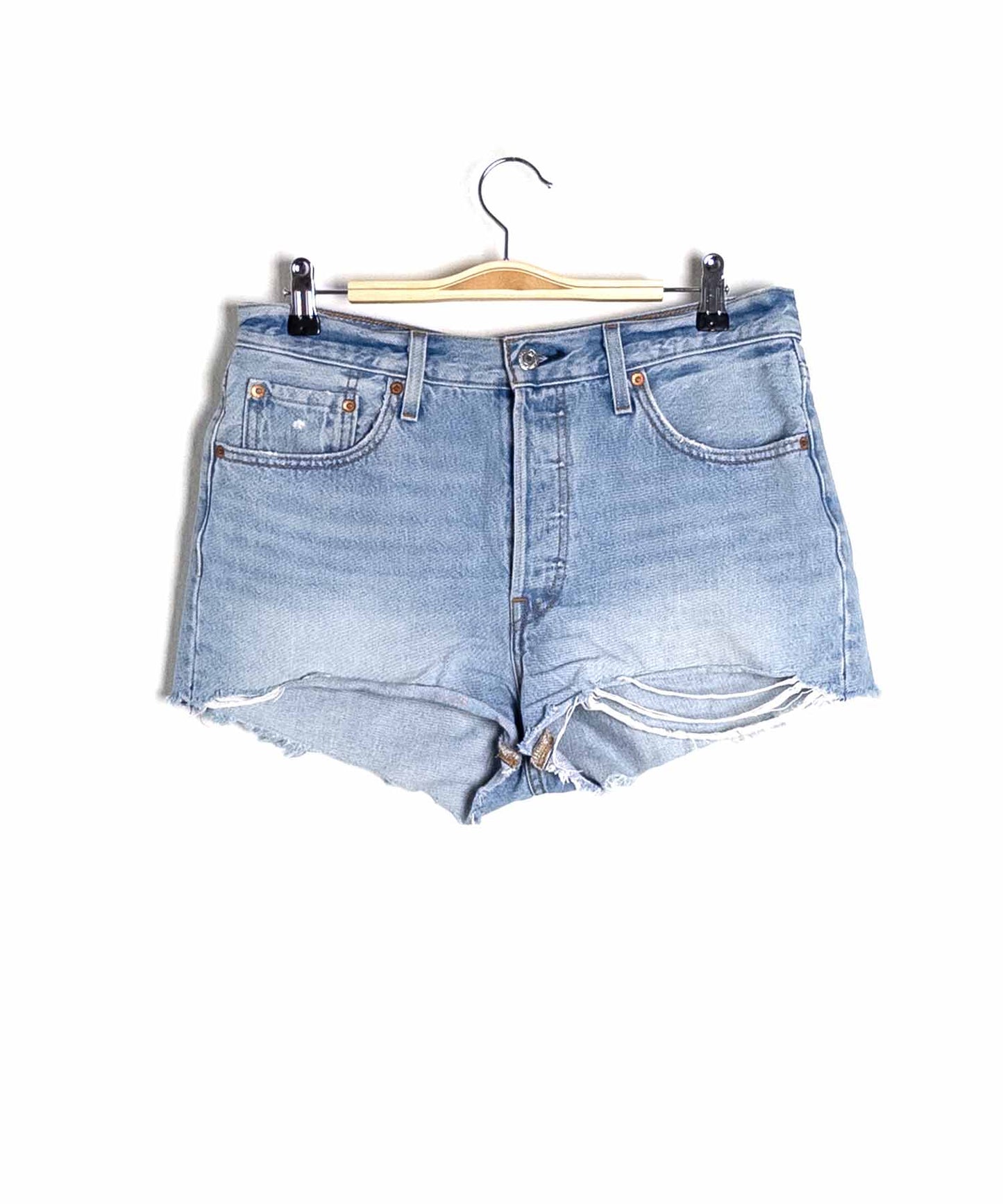 Shorts 501 Levi's W29-Levi's-fronte.jpg; Shorts 501 Levi's W29-Levi's-retro.jpg