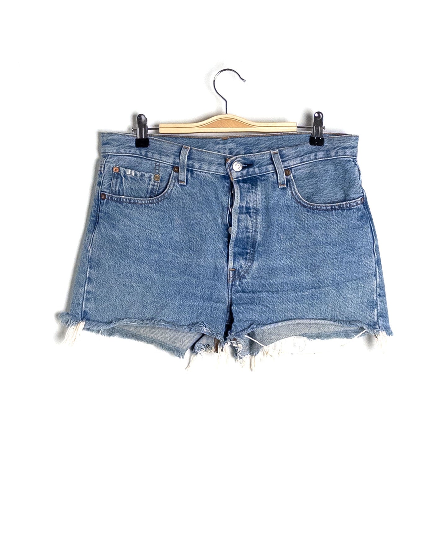 Shorts 501 Levi's W28-Levi's-fronte.jpg; Shorts 501 Levi's W28-Levi's-retro.jpg