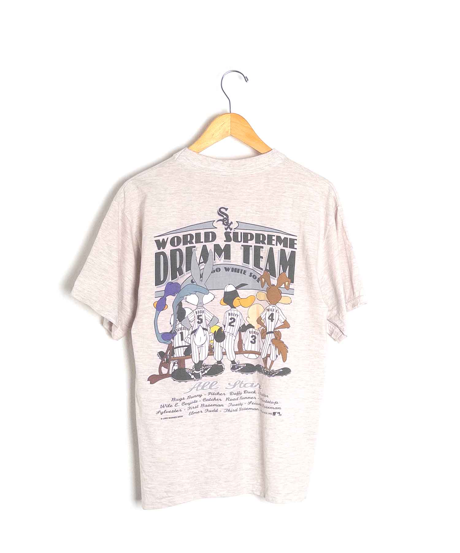 T-shirt Warner Bros 1995 Vintage-Vintage-fronte.jpg; T-shirt Warner Bros 1995 Vintage-Vintage-retro.jpg