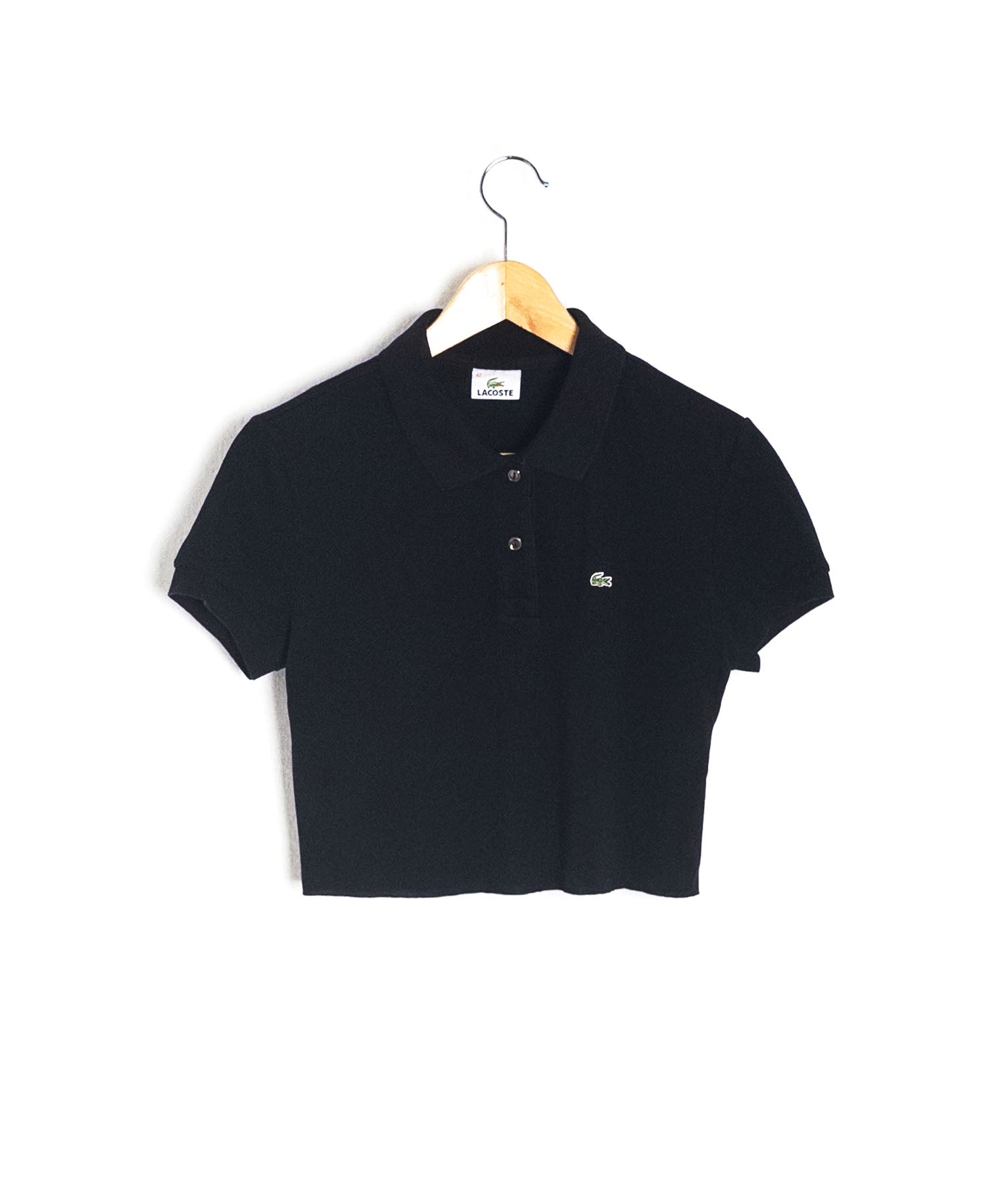 Polo Crop Top Lacoste-Lacoste-fronte.jpg; Polo Crop Top Lacoste-Lacoste-retro.jpg