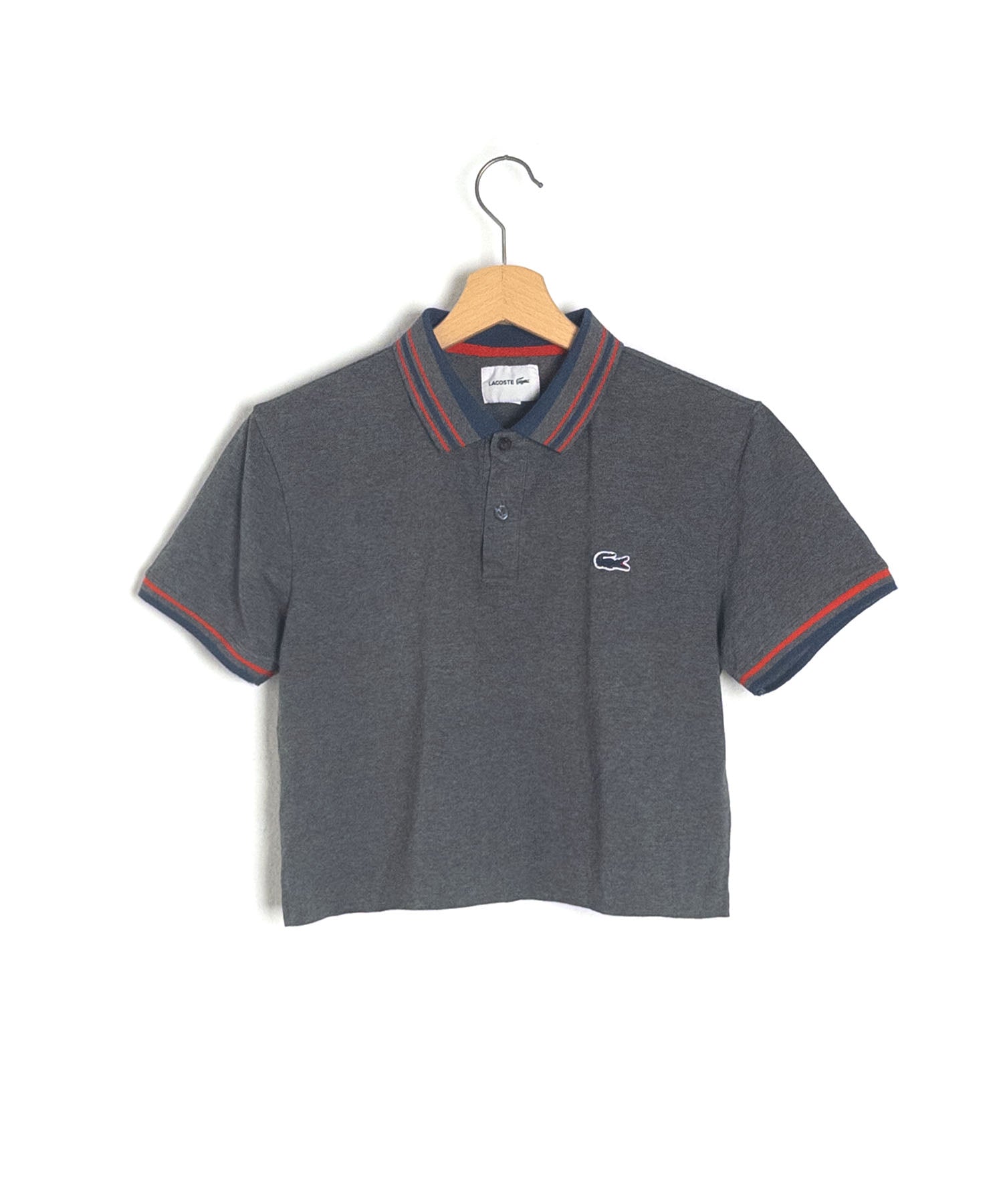 Polo Crop Top Lacoste-Lacoste-fronte.jpg; Polo Crop Top Lacoste-Lacoste-retro.jpg