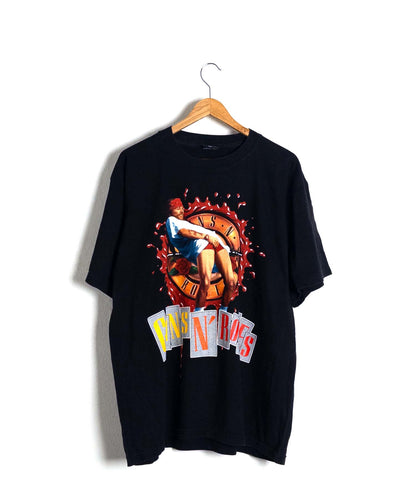 T-shirt Guns N' Roses Vintage-Vintage-fronte.jpg; T-shirt Guns N' Roses Vintage-Vintage-retro.jpg