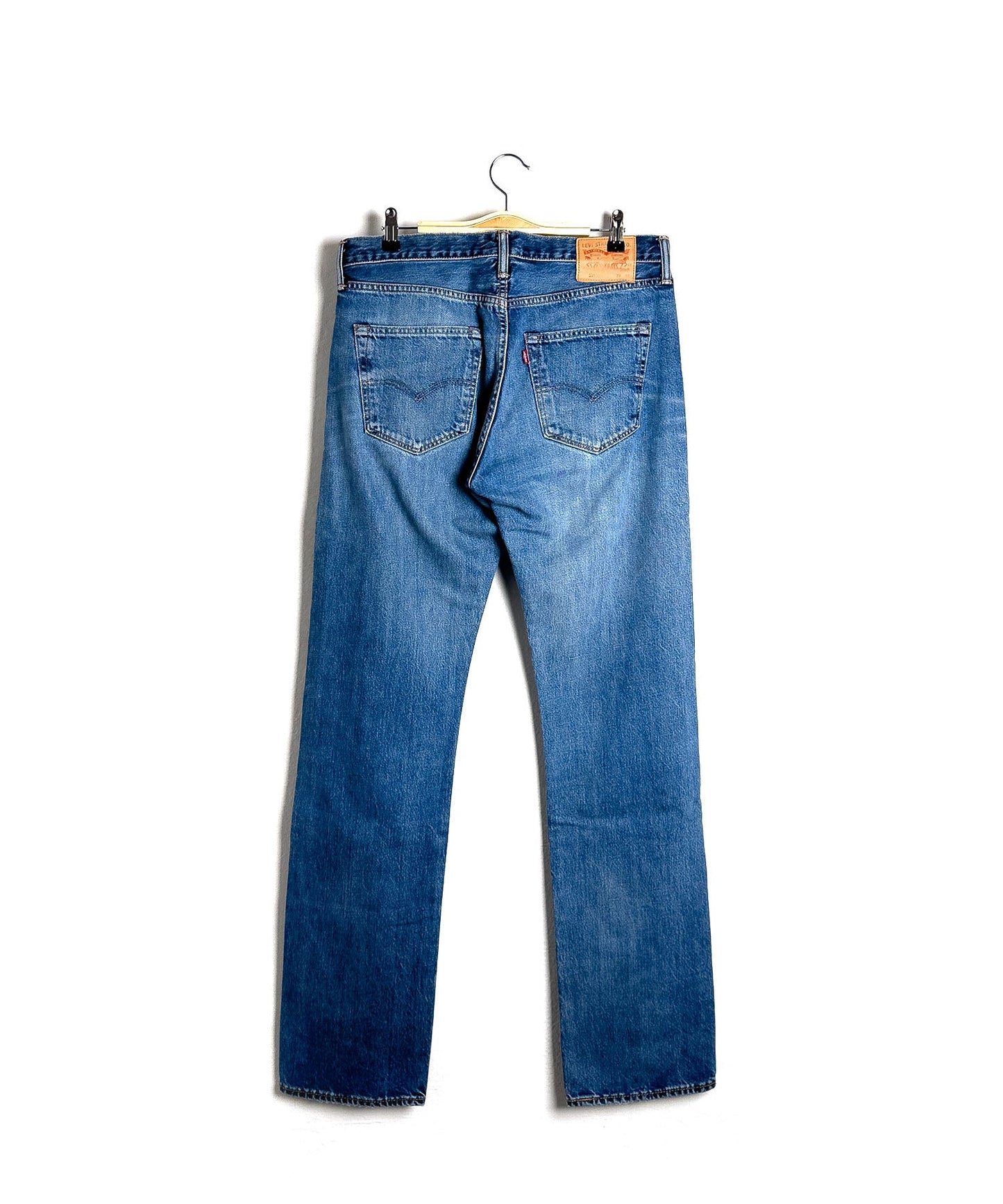 Jeans Levi's 501 W33-Levi's-fronte.jpg; Jeans Levi's 501 W33-Levi's-retro.jpg