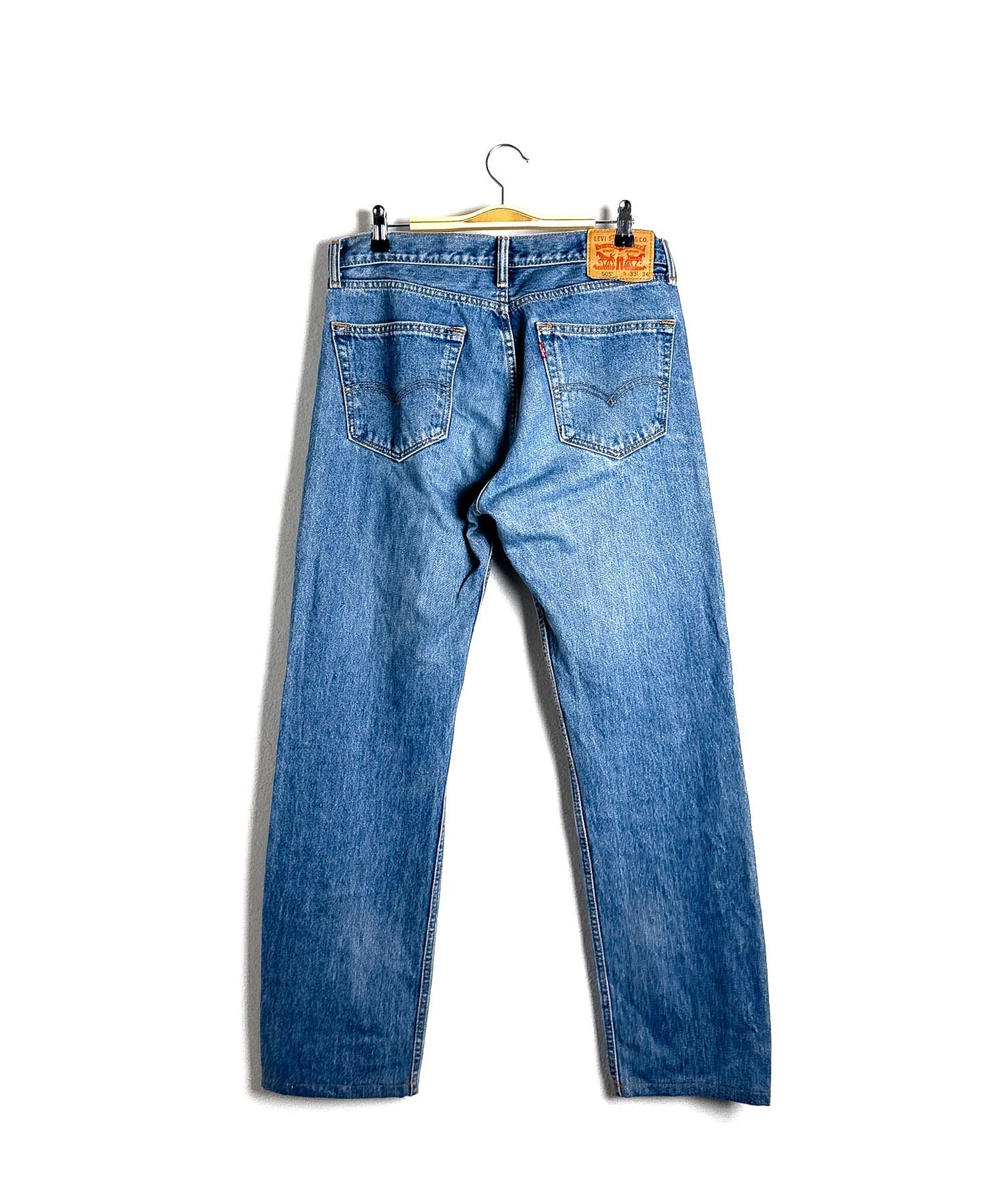 Jeans Levi's 505 W33-Levi's-fronte.jpg; Jeans Levi's 505 W33-Levi's-retro.jpg