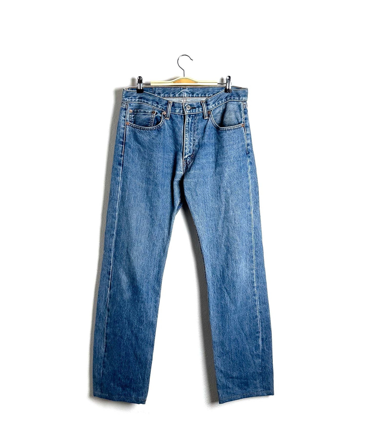 Jeans Levi's 505 W33-Levi's-fronte.jpg; Jeans Levi's 505 W33-Levi's-retro.jpg