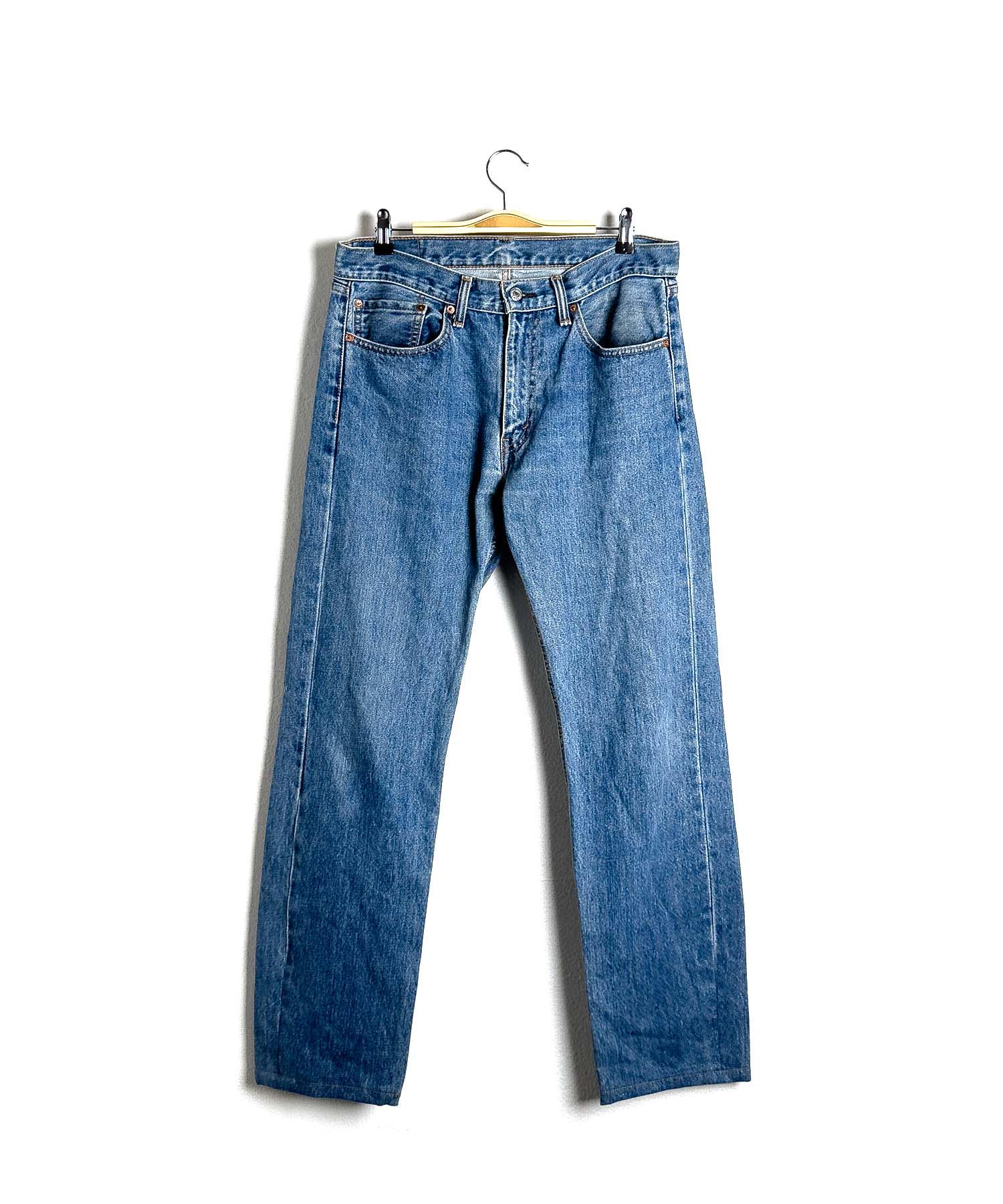 Jeans Levi's 505 W33-Levi's-fronte.jpg; Jeans Levi's 505 W33-Levi's-retro.jpg