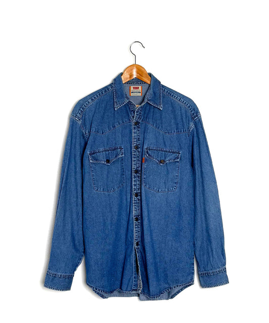 Camicia Jeans Levi's-Levi's-fronte.jpg; Camicia Jeans Levi's-Levi's-retro.jpg