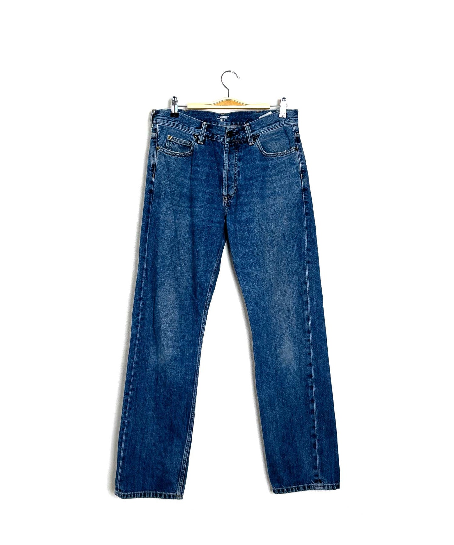 Jeans Carhartt W30-Carhartt-fronte.jpg; Jeans Carhartt W30-Carhartt-retro.jpg