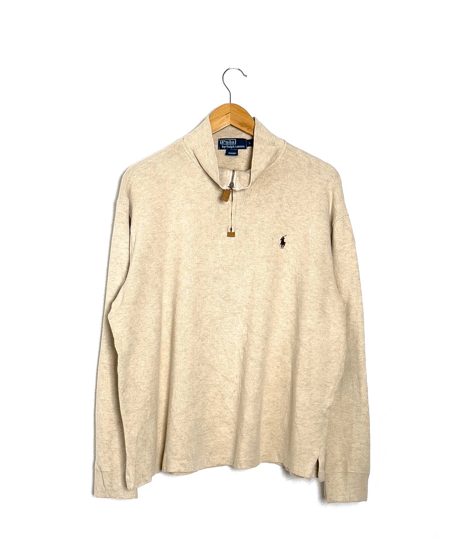 Maglione mezza zip Ralph Lauren-Ralph Lauren-fronte.jpg; Maglione mezza zip Ralph Lauren-Ralph Lauren-retro.jpg