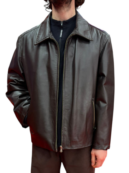 Giacca in vera pelle Vintage