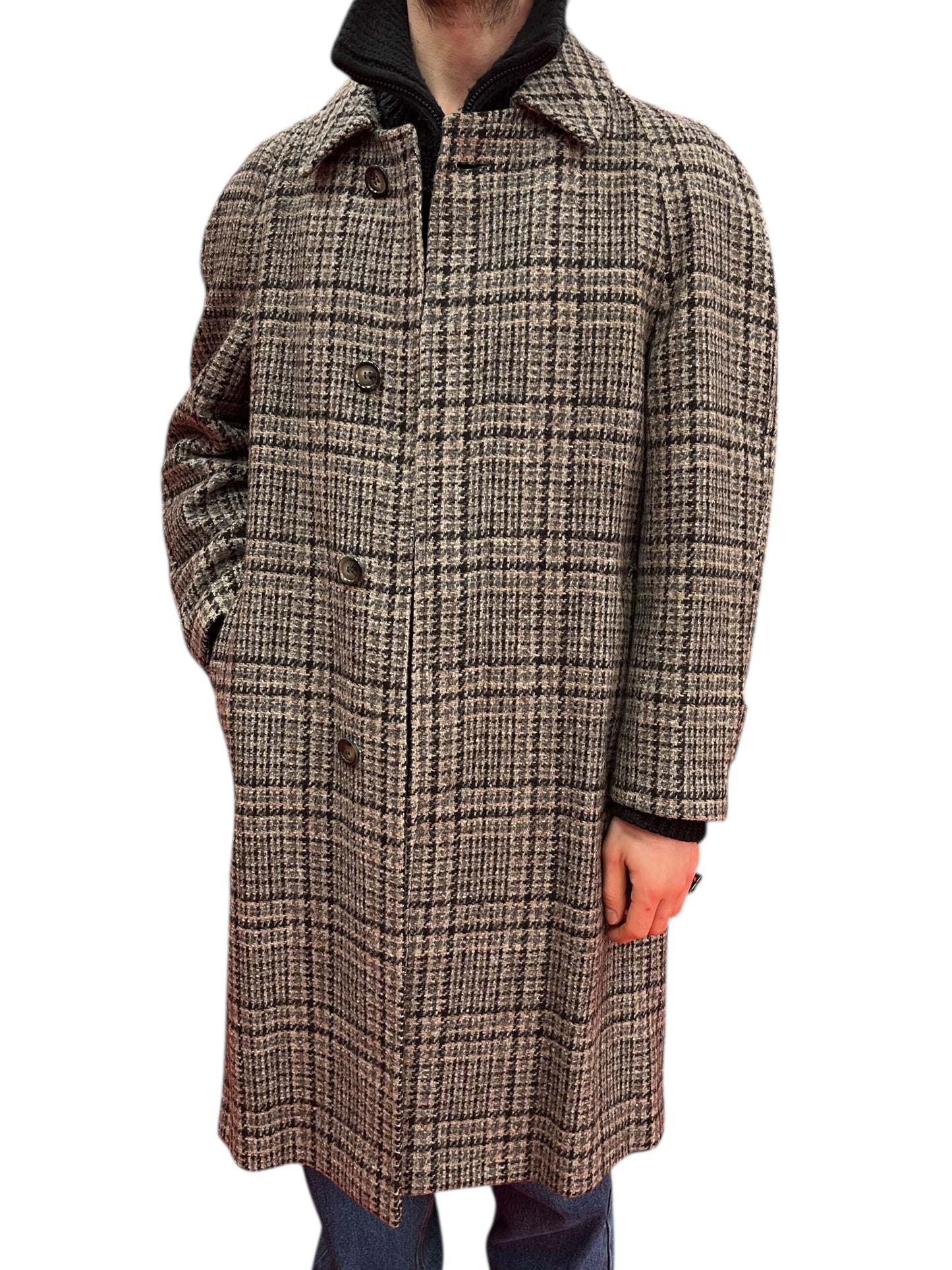 Cappotto a quadri Vintage