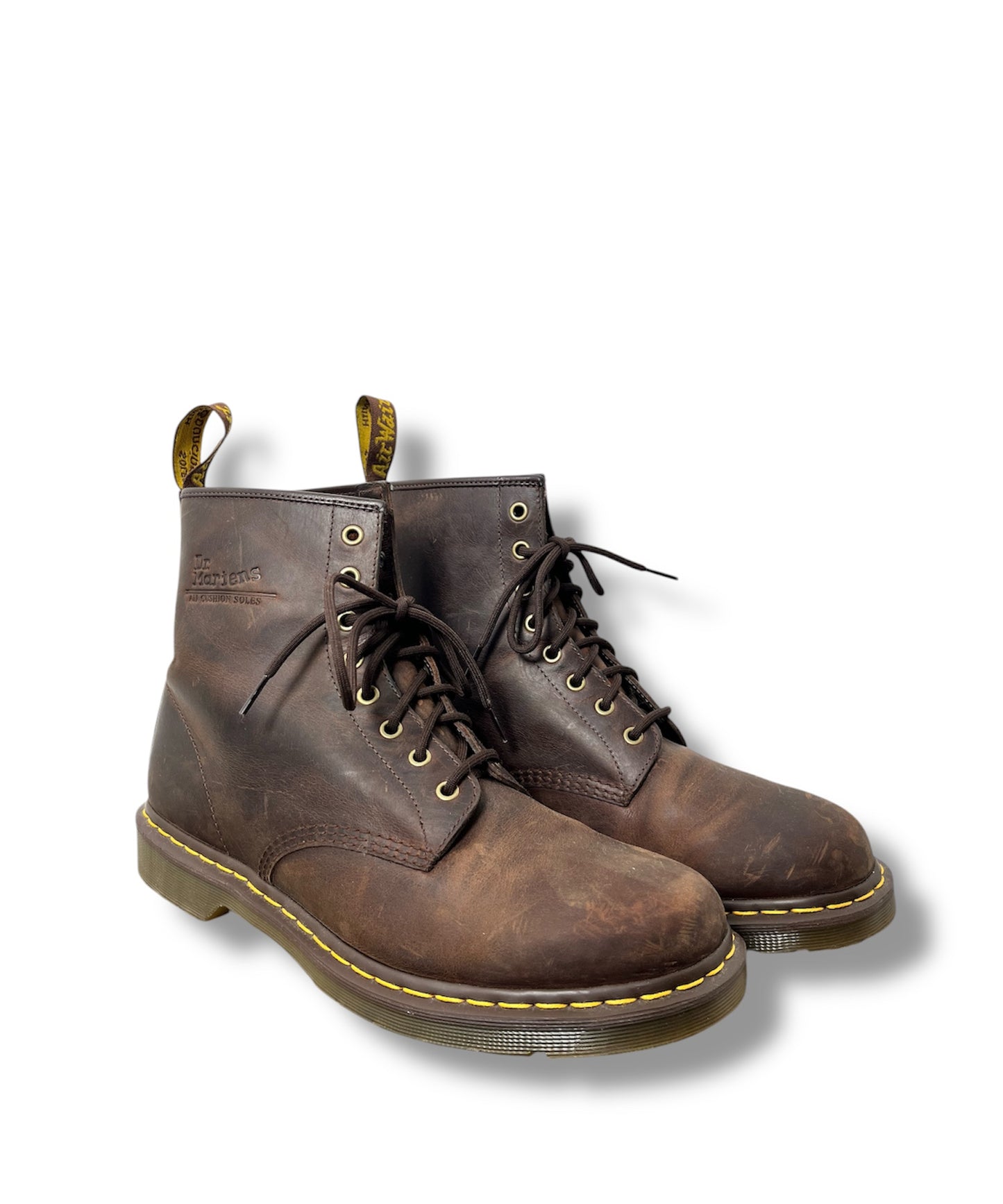 Stivali Stringati in pelle Dr. Martens