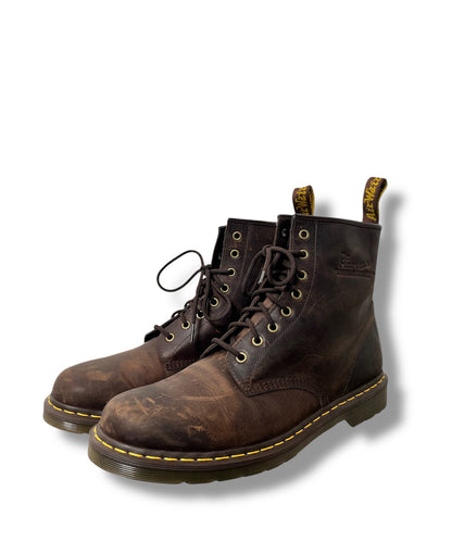 Stivali Stringati in pelle Dr. Martens