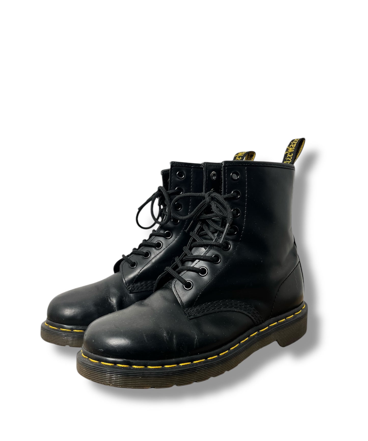 Stivali Stringati in pelle Dr. Martens