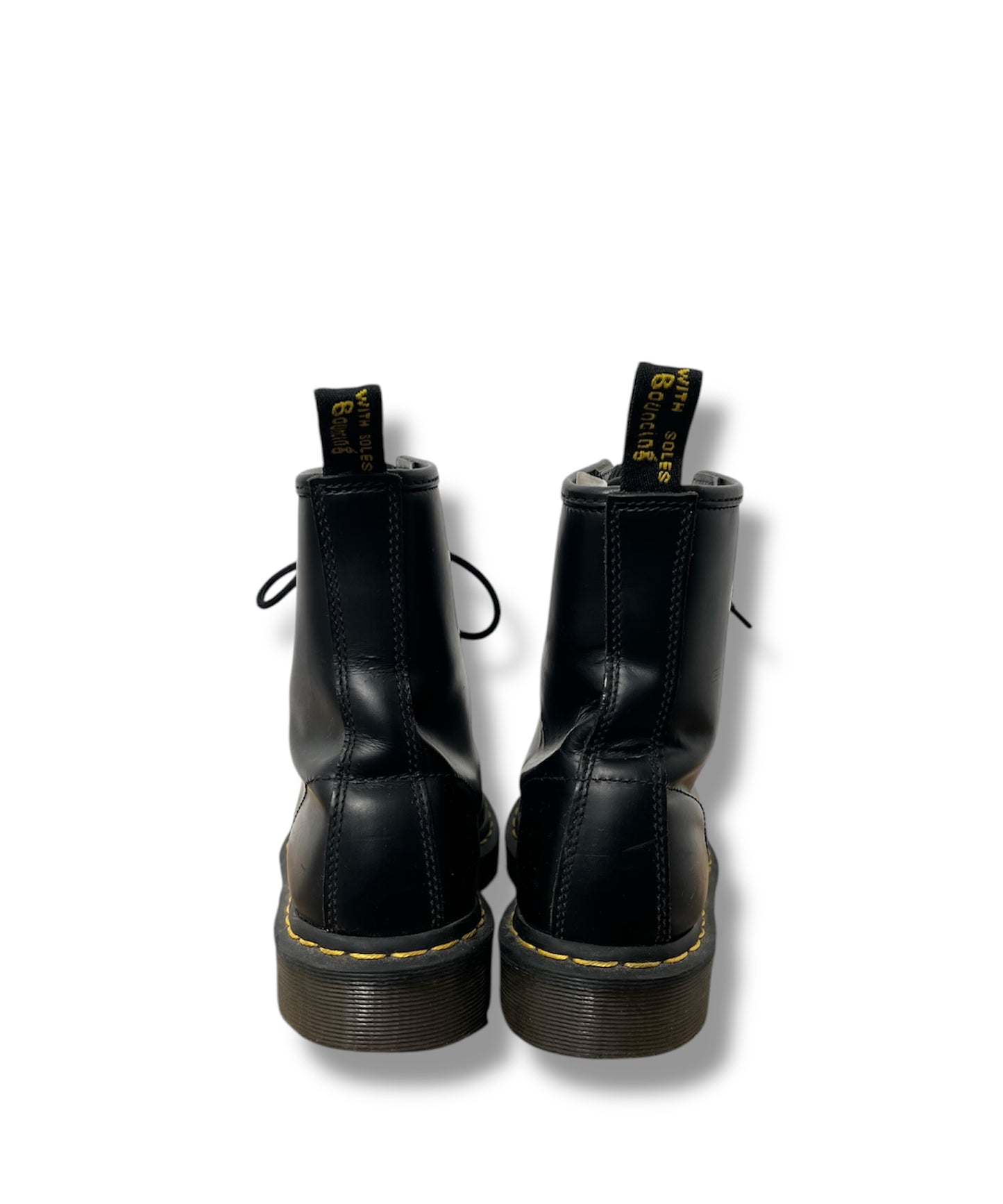 Stivali Stringati in pelle Dr. Martens