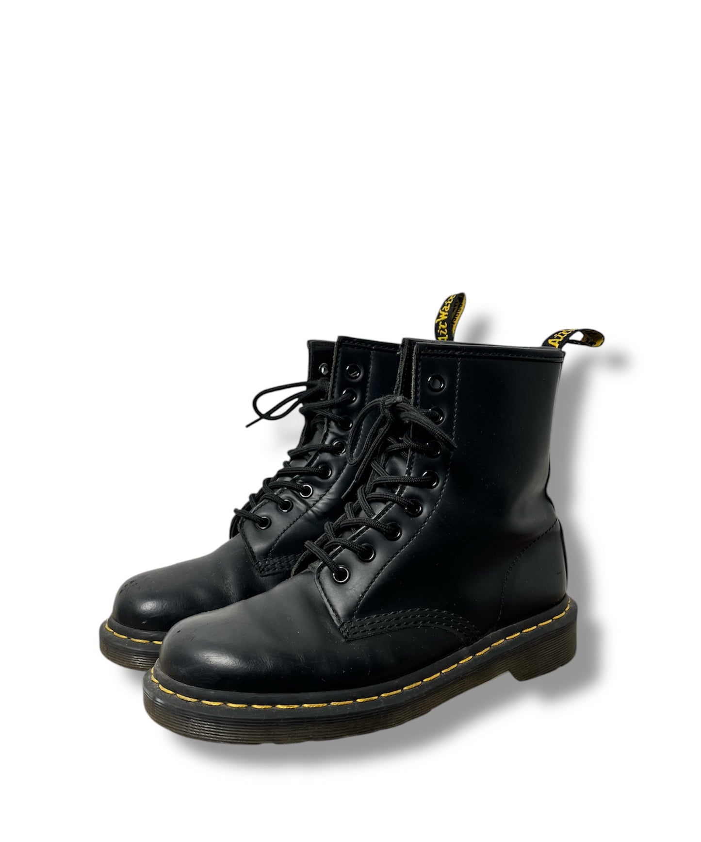 Stivali Stringati in pelle Dr. Martens