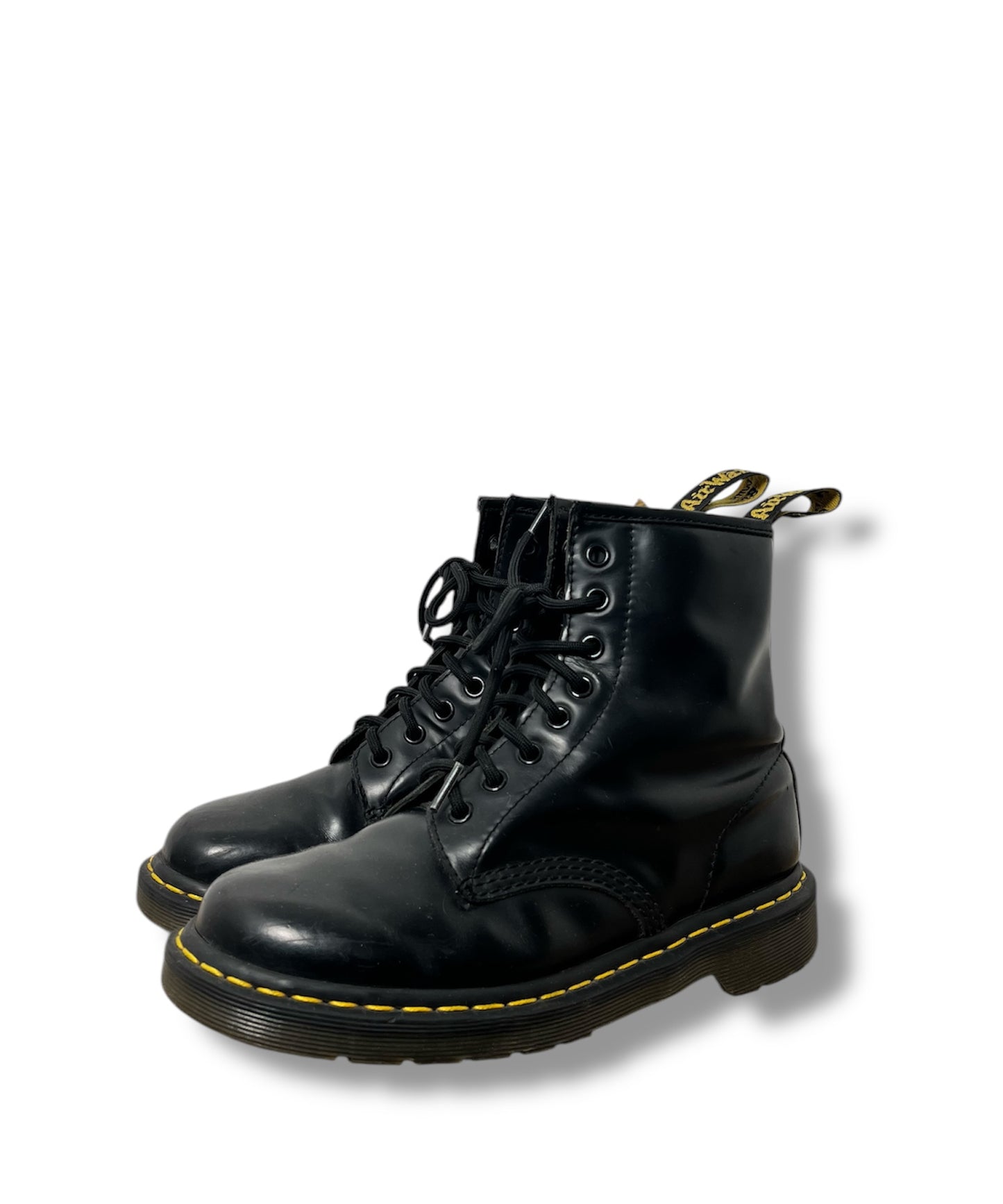 Stivali Stringati in pelle Dr. Martens